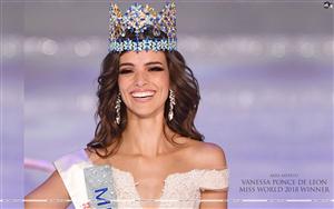 Vanessa Ponce de Leon - Miss Mexico, the winner of Miss World 2018 title